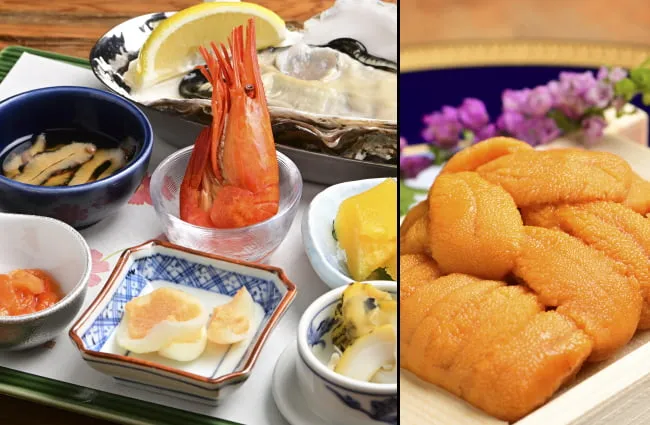 浜中コース （雲丹）