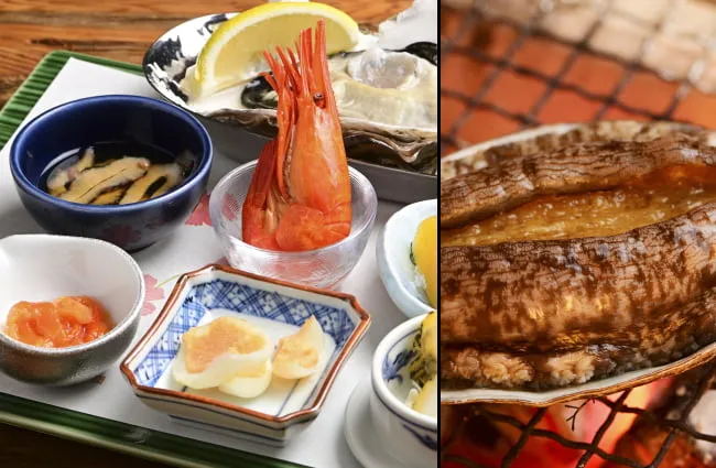 せたなコース （鮑）